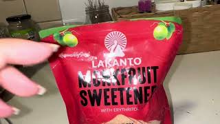 Honest review of Lakanto Classic Monk Fruit Sweetener [upl. by Rambert801]