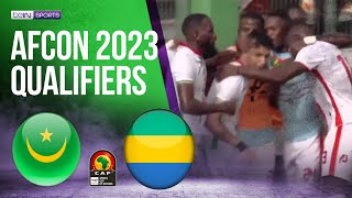 Mauritania vs Gabon  AFCON 2023 QUALIFIERS HIGHLIGHTS  09092023  beIN SPORTS USA [upl. by Aibsel]