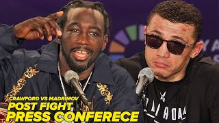 Terence Crawford vs Israil Madrimov • Full Post Fight Press Conference Video [upl. by Eenehs37]