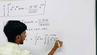 12 Dirichlet integral engineering mathamatics Beta Gamma function betafunction bscmaths [upl. by Rea]