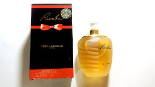 Ted Lapidus Rumba Fragrance Review 1989 [upl. by Tenneb]