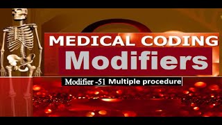 CPT Modifier 51  Multiple Procedure  PART 7 TAMIL [upl. by Pirnot128]