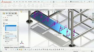 SolidWorks Simulation Rack [upl. by Elimaj]