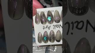 SHEIN Press On Nails sheinhaulnailsbeautynaildesigntrendingviral al [upl. by Aleahc]