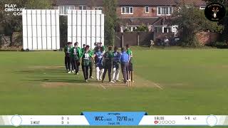 Derek Kay Cup Final Roe Green CC vs Woodbank CC [upl. by Einneb]