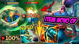 ESSE ITEM NOVO FAZ O YASUO FICAR EXTREMAMENTE QUEBRADO NO MID  LEAGUE OF LEGENDS [upl. by Rehpitsirhc297]