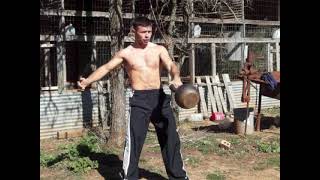 Throwback 2009 70 lbs KB Swing Cleans [upl. by Darken]