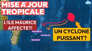 Un cyclone fort et puissant pourrait se former près de lîle Maurice Bheki [upl. by Eirelam]