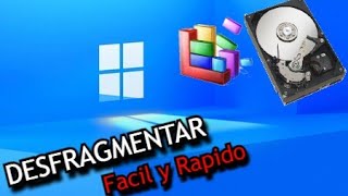 Como desfragmentar disco duro en Windows 7810 [upl. by Rodolfo993]