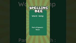 Spelling Bee Words for Kids  Fun and Easy Spelling Practice spellingbee wordoftheday phonicsfun [upl. by Ohploda]