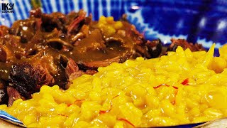 The Simple And Unforgetable Ossobuco Milanese With its Risotto ASMR [upl. by Serena]