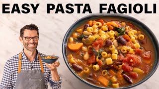 EASY Pasta Fagioli Recipe [upl. by Huber]