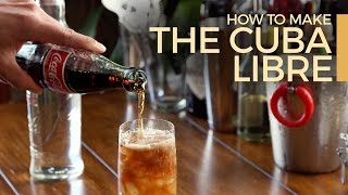 How to Make a Cuba Libre  60 Second Cocktails [upl. by Aikaj331]