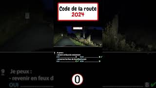 🔴 Test code de la route gratuit 🟢 Complet 2024 n°77🚗 codedelaroute autoecole autoecoleenligne [upl. by Joshi]