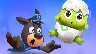 The Eggs Adventure  Baby Care  Educational  Kids Cartoon  Sheriff Labrador  BabyBus [upl. by Denis]