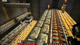 OLD Minecraft Heros Quest III custom map feat MZAAO part 4 Minecart ride of Death [upl. by Zilber730]