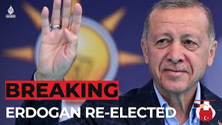 Turkey 2023 Election President Erdogan reelected [upl. by Hibbert]