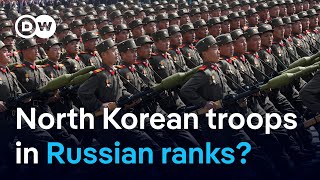 South Korean agency says 1500 North Korean troops in Russia  DW News [upl. by Aitret703]