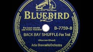 1938 HITS ARCHIVE Back Bay Shuffle  Artie Shaw [upl. by Mccurdy]