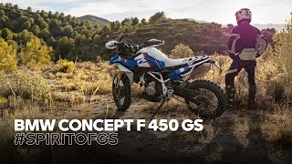 The brandnew BMW Concept F 450 GS [upl. by Ainesy]