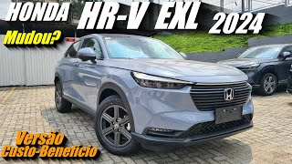 HONDA HRV EXL 2024 Super equipado e confortável Será que anda bem Motor aspirado vale a pena [upl. by Tiedeman]