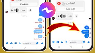 How to Fix Messenger Couldnt Send the Message Problem 2024 [upl. by Ahsinav]