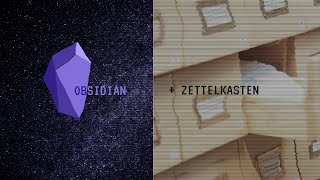 2023 Zettelkasten Obsidian Workflow ⚡️ Simple Set Up [upl. by Yhotmit]