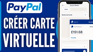 Comment Créer Une Carte Bancaire Virtuelle Pour Paypal 2024 [upl. by Karia]