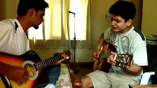 Heartbreak Hotel  Acoustic Cover by Anup and Kenneth [upl. by Xirdnek592]