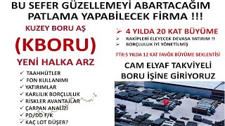 KUZEY BORU 4 YILDA 20 KAT BÜYÜYEN YATIRIM ÜSTÜNE YATIRIM YAPAN FİRMA GELİYOR KBORU HALKA ARZ [upl. by Teuton980]