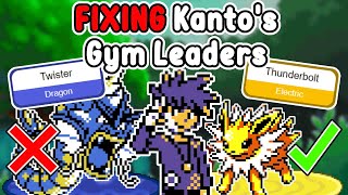 Fixing Kantos Gym Leaders Gen 2 [upl. by Enrobso]