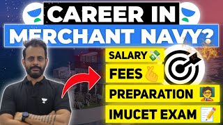 Complete details of IMUCET Exam 🔥Career in Merchant Navy [upl. by Notnats]