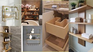 20 Unique Bathroom Shelving Ideas amp Bathroom Shelf Decor Ideas [upl. by Kwang415]