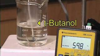 Boiling tButanol [upl. by Collyer]