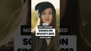 THE MOST STREAMED SONGS ON SPOTIFY 2013 🎶 PART 5 2013 2010smusic 2010s [upl. by Daugherty]