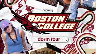 Boston College Dorm Tour [upl. by Dinnie356]