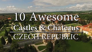 10 Awesome Castles amp Chateaus  Czech Republic [upl. by Byers70]