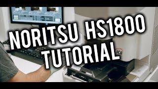 How to scan film on a Noritsu HS1800 Scanner [upl. by Aneeuqahs151]