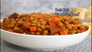 Voici la Recette de Petit Pois A La Viande de Boeuf Quil Vous Faut  Sweet Peas Recipe [upl. by Leventis141]