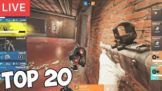 THE TOP 20 BEST R6 PRO LEAGUE CLIPS OF ALL TIME [upl. by Romilly]