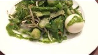 Groene salade  Vlog 21 recept klik op meer weergevenshow more [upl. by Ynneh]