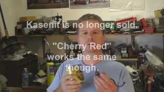 Kasenit  Cherry Red Instructions Case Hardening at Home [upl. by Namia]