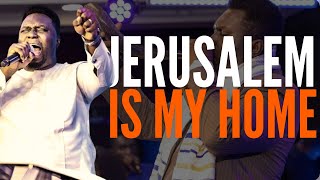 WATCH PROPHET JOEL OGEBE LEAD THE HOUSE OF SALEM IN PROPHETIC WORSHIP JERUSALEM IS MY HOME [upl. by Rattray]