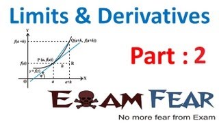 Maths Limits and Derivatives part 2 Introduction to Limits CBSE class 11 Mathematics XI [upl. by Aihsila176]