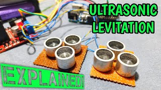 How to make Ultrasonic levitator at home  full theory explained  Acoustic levitator [upl. by Irved]