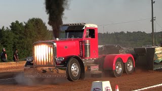 Semi Truck Pulling 2024 At Mason Dixon Fair [upl. by Seidnac]