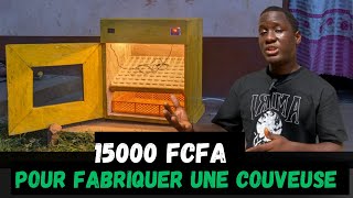 Comment fabriquer une couveuse avec 15 000fcfa Homemade egg incubator [upl. by Aihsiek]