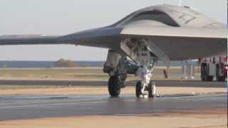 First Catapult Launch Of The X47B Unmanned Combat Air System UCAS Demonstrator [upl. by Damha610]