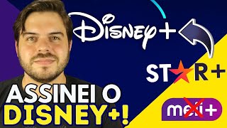 CANCELEI O MELI E ASSINEI O DISNEY PLUS Plano Anual É MELHOR [upl. by Ecnarrot410]