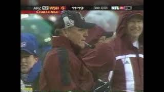 Arizona Cardinals at Washington Redskins January 6 2002 2001 week 17 2nd half [upl. by Mehalek]